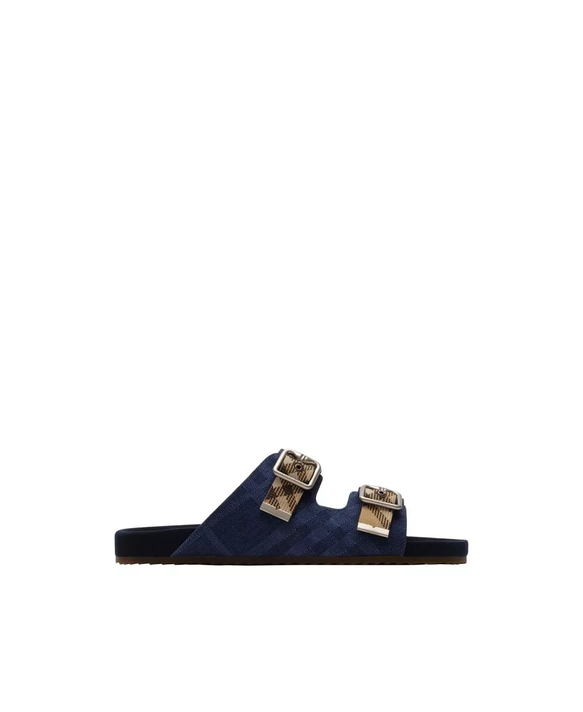 Men's Check Denim Urchin Sandals - 1