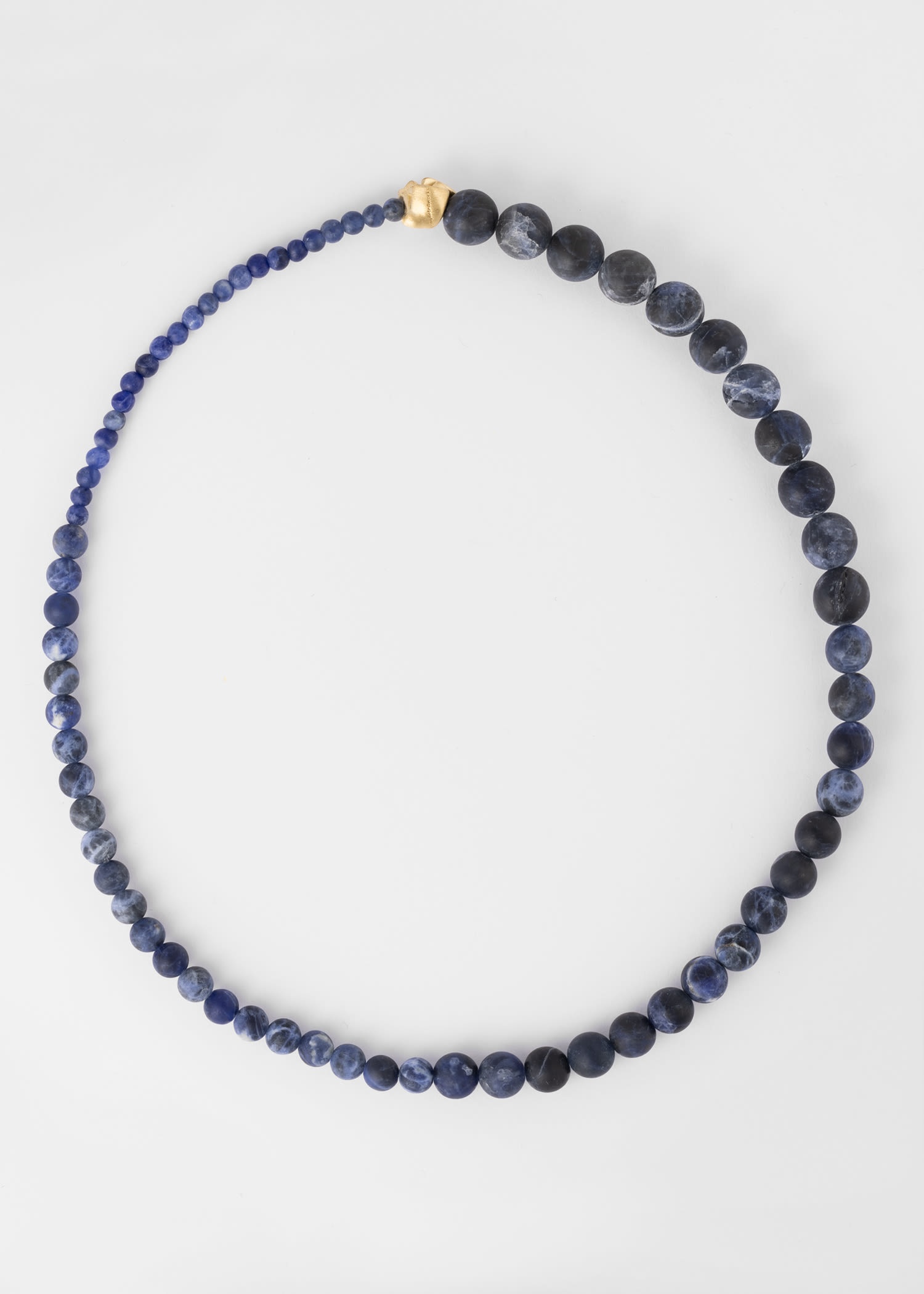 Sodalite & Gold Vermeil Necklace by Completedworks - 2