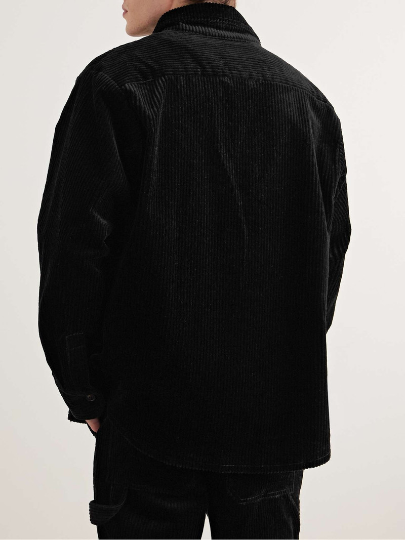 Boris Logo-Appliquéd Cotton-Corduroy Shirt 3