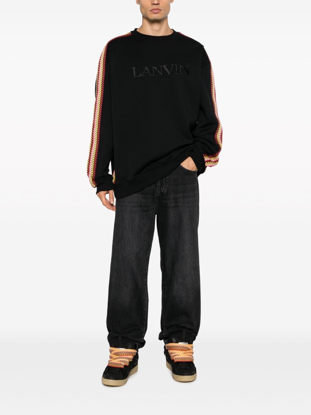 Curb lace-embellished T-shirt - 2