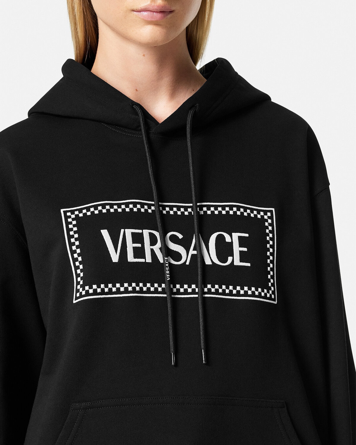 Embroidered Logo Hoodie - 3