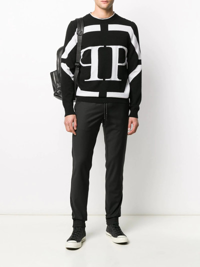 PHILIPP PLEIN drawstring track trousers outlook