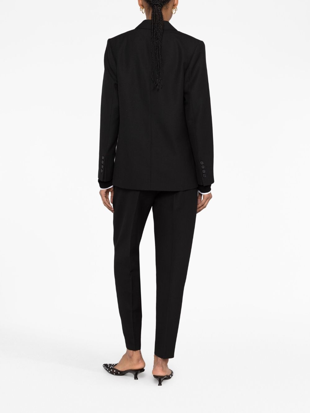 single-breasted blazer - 6
