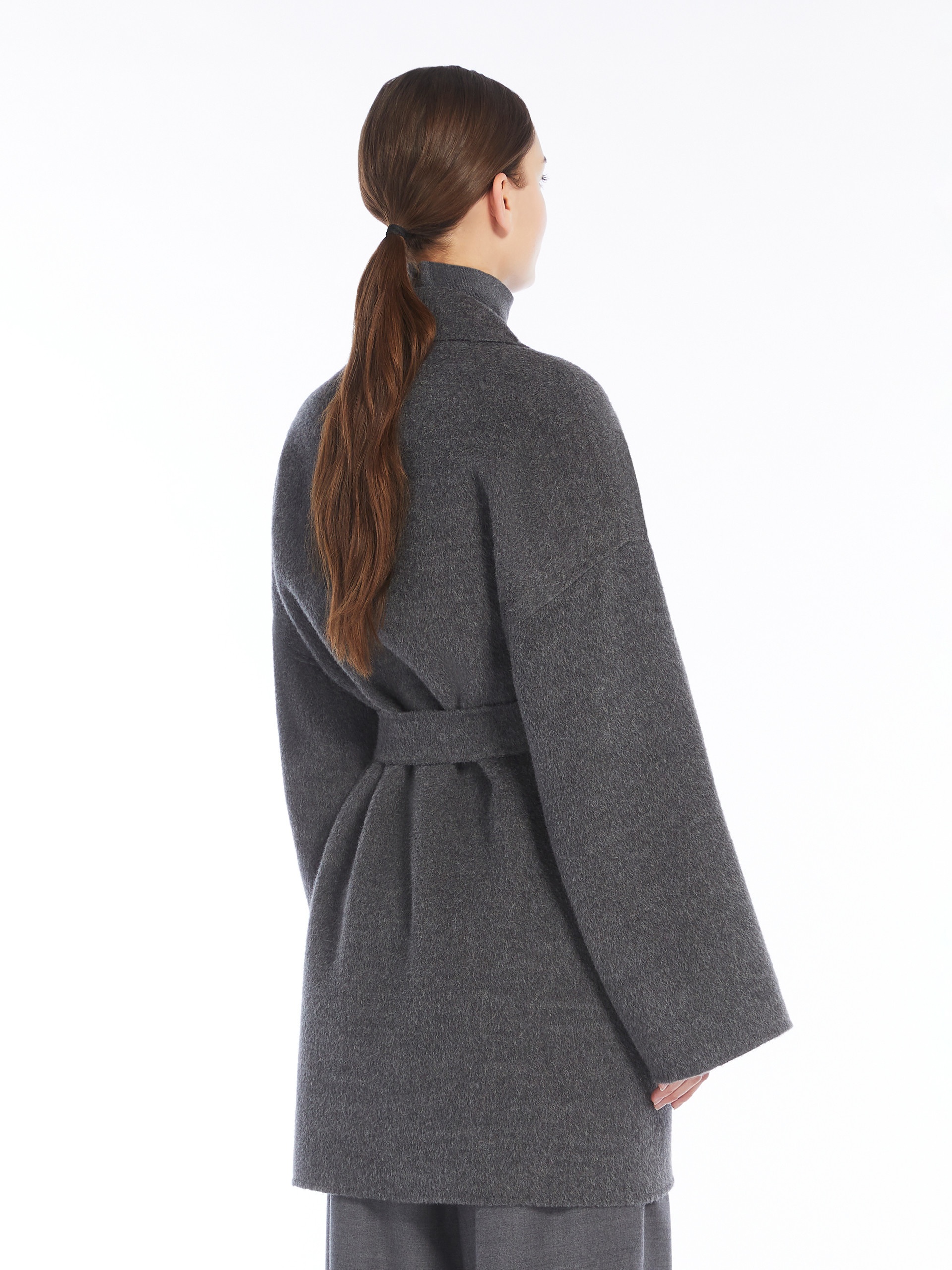 NELLA Oversized wool and alpaca coat - 4