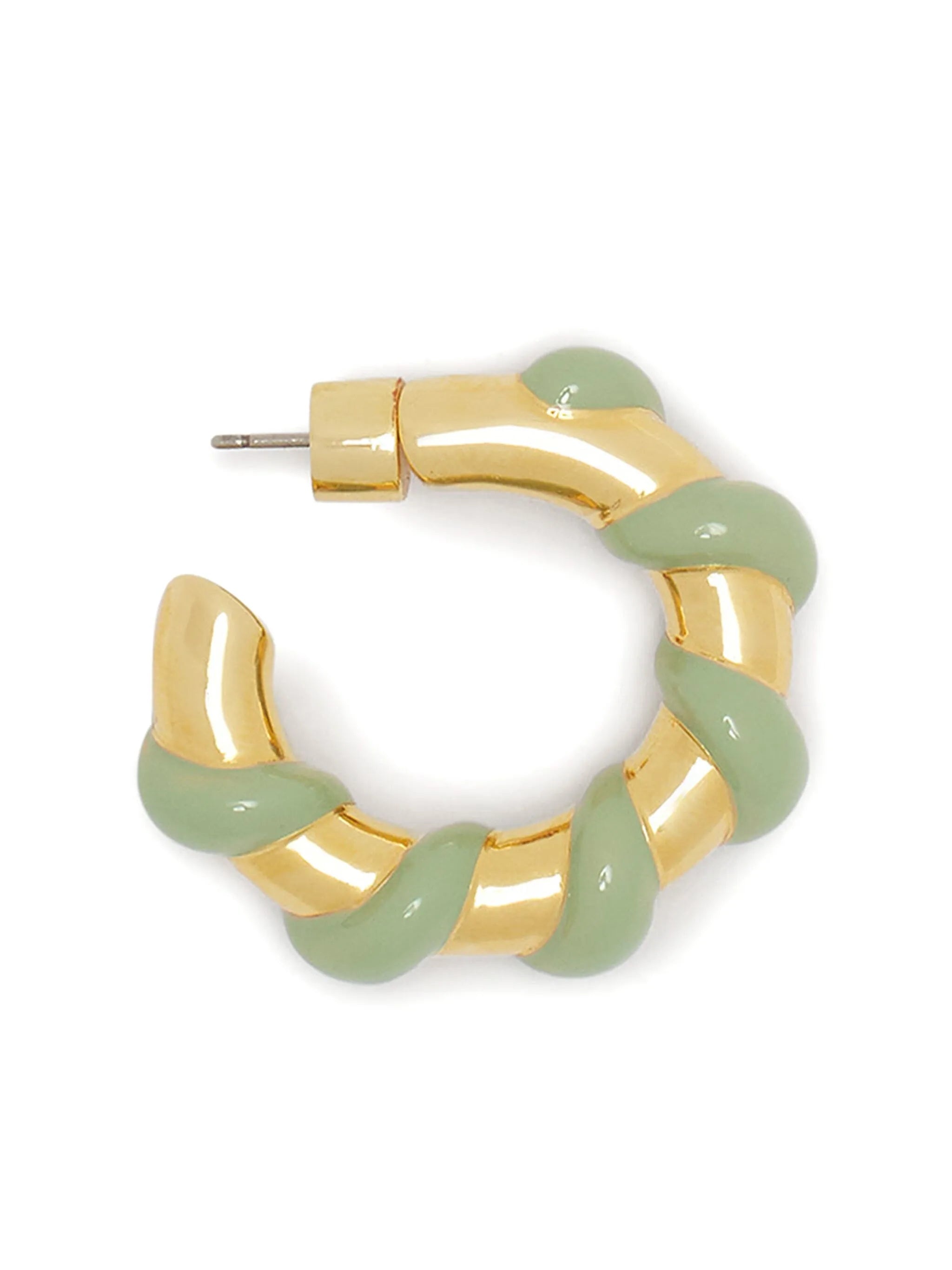 Twist Hoop Earrings - 3