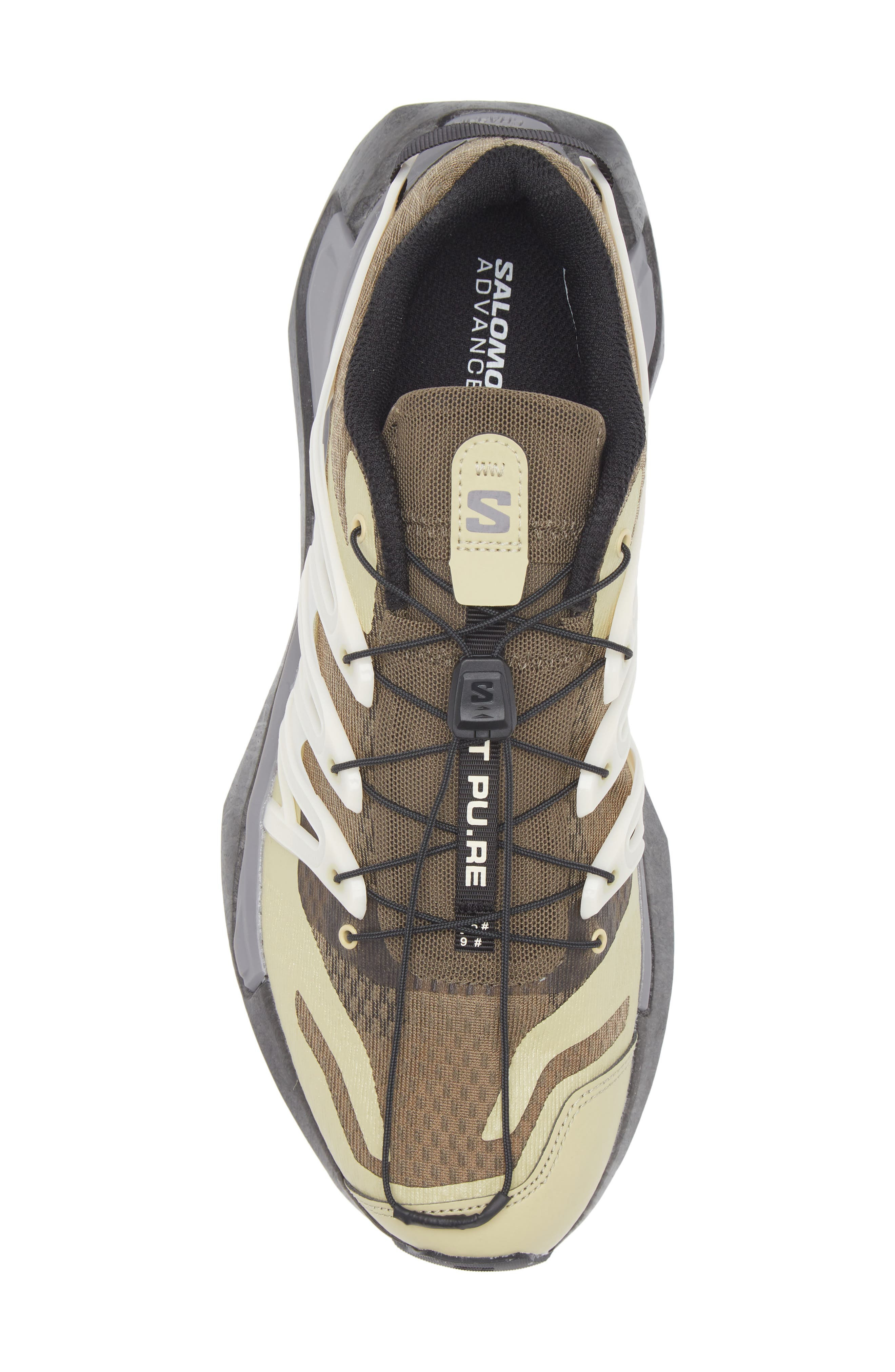 Salomon XT Pu.Re Advanced Sneaker in Stone Gray/Pale Olive Green at Nordstrom - 5