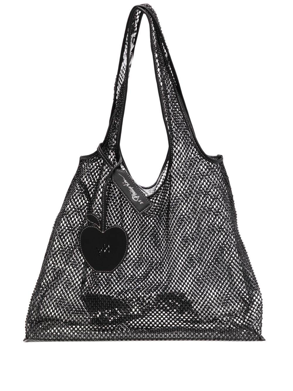 mesh market tote bag - 1