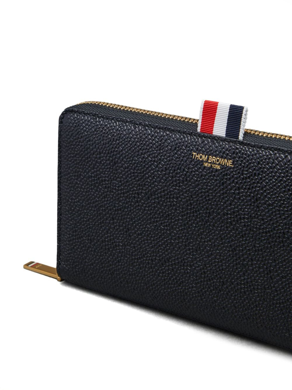 pebble-grain zip-around wallet - 4