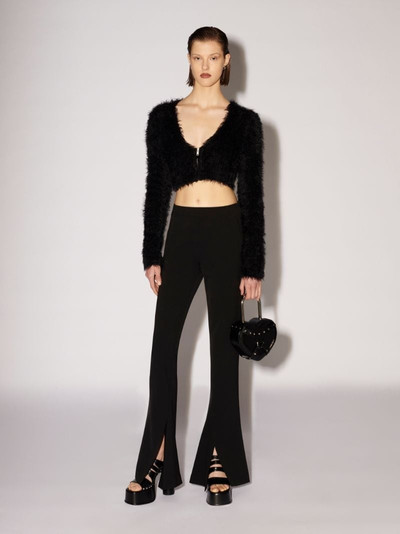 Ambush FUR KNIT CROP CARDIGAN outlook