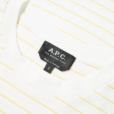 A.P.C. A.P.C. Milo Wide Stripe Tee outlook