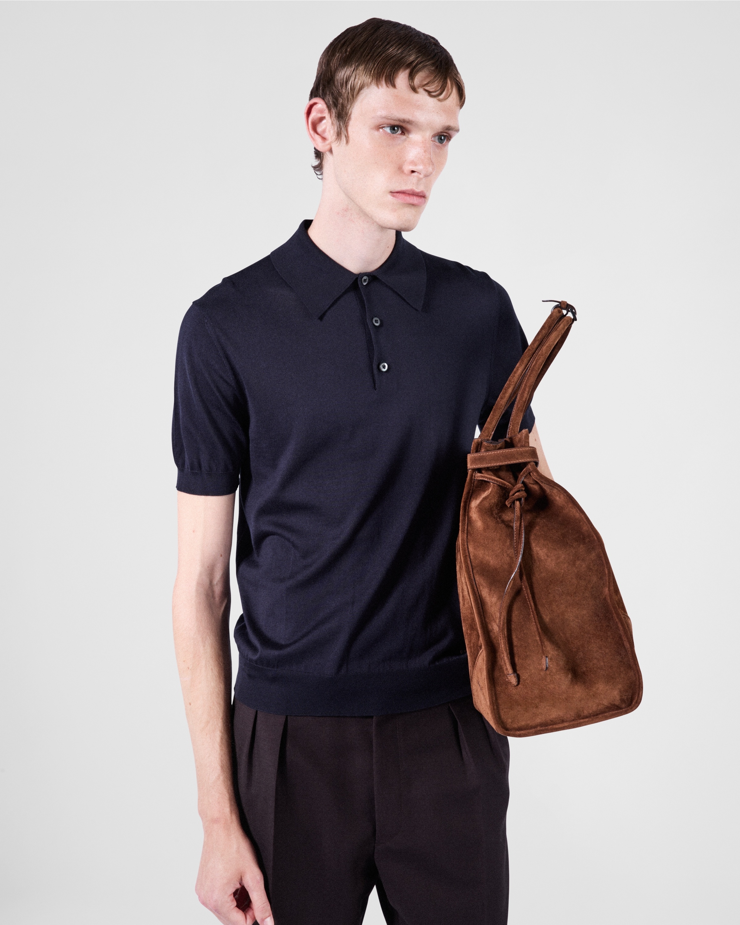 Silk polo shirt - 3
