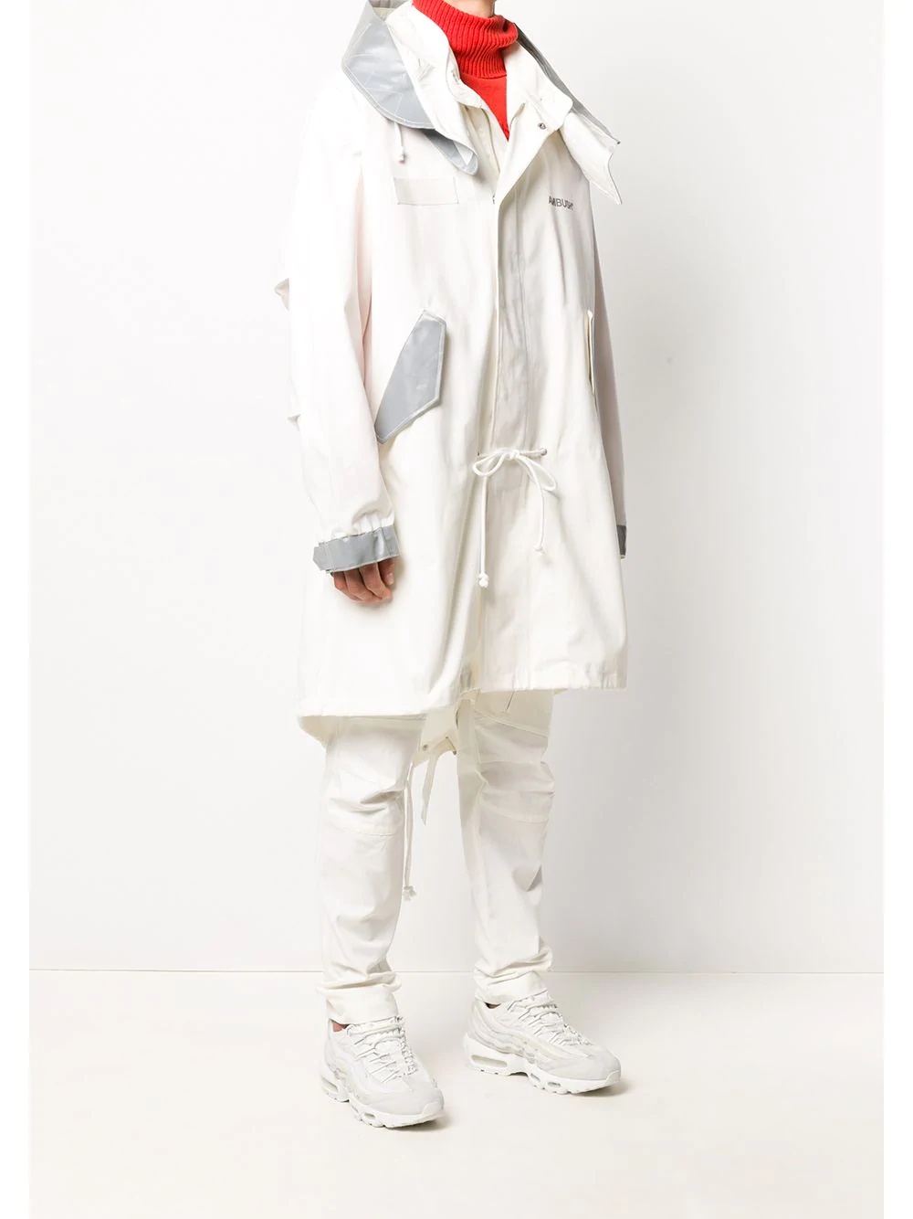 mod style parka coat - 8