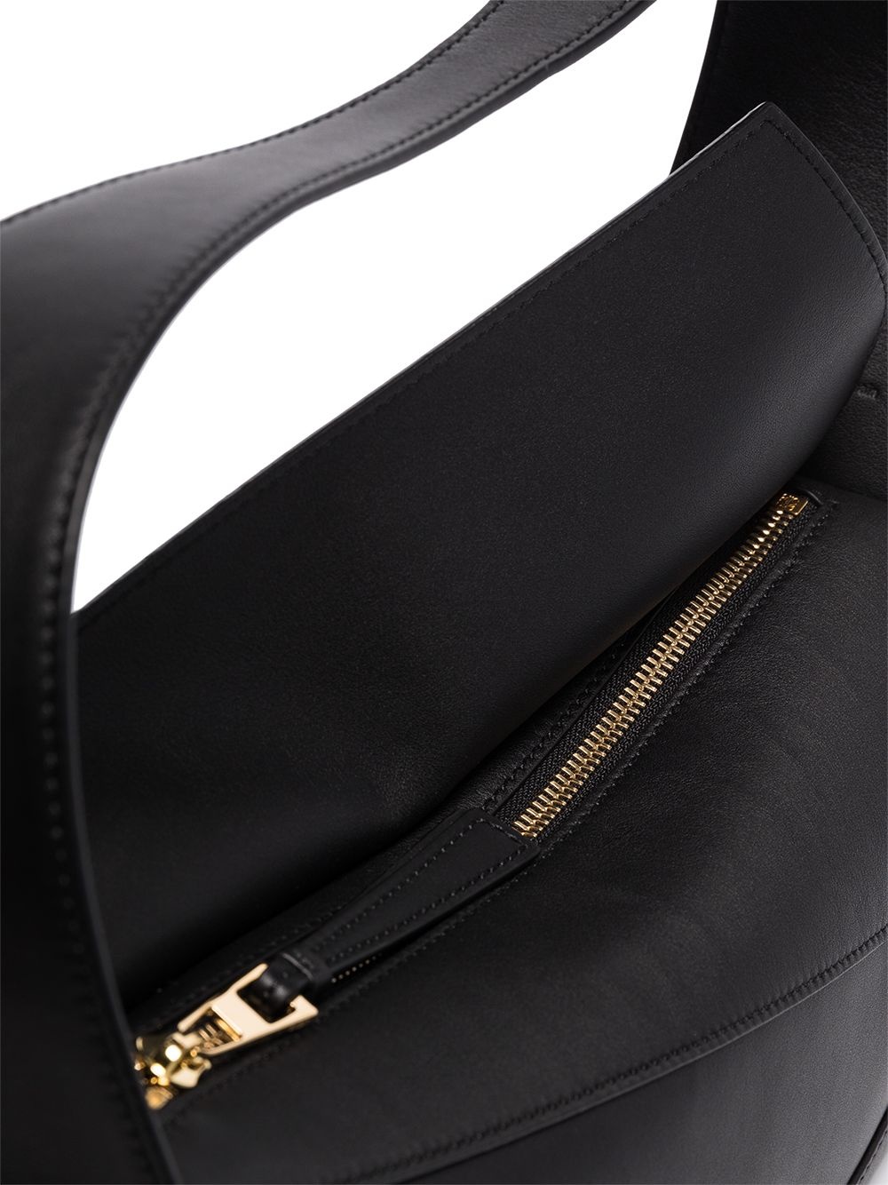 Puzzle leather shoulder bag - 5