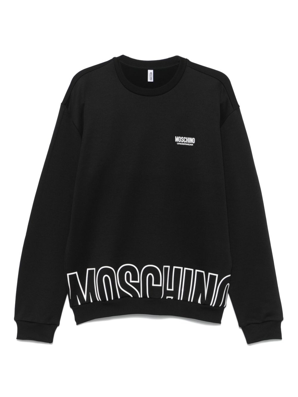 logo-print sweatshirt - 1