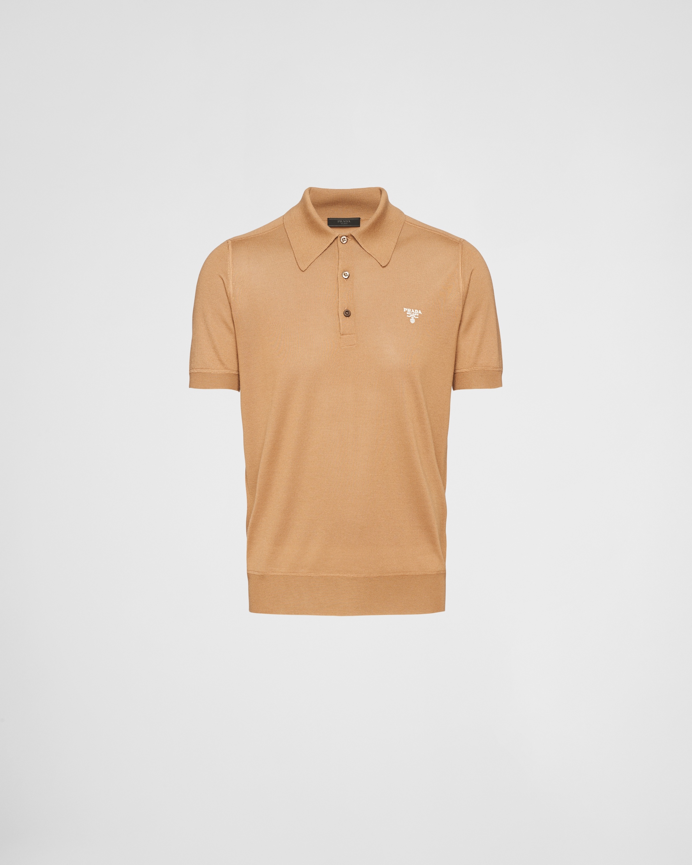 Cashmere polo shirt - 1