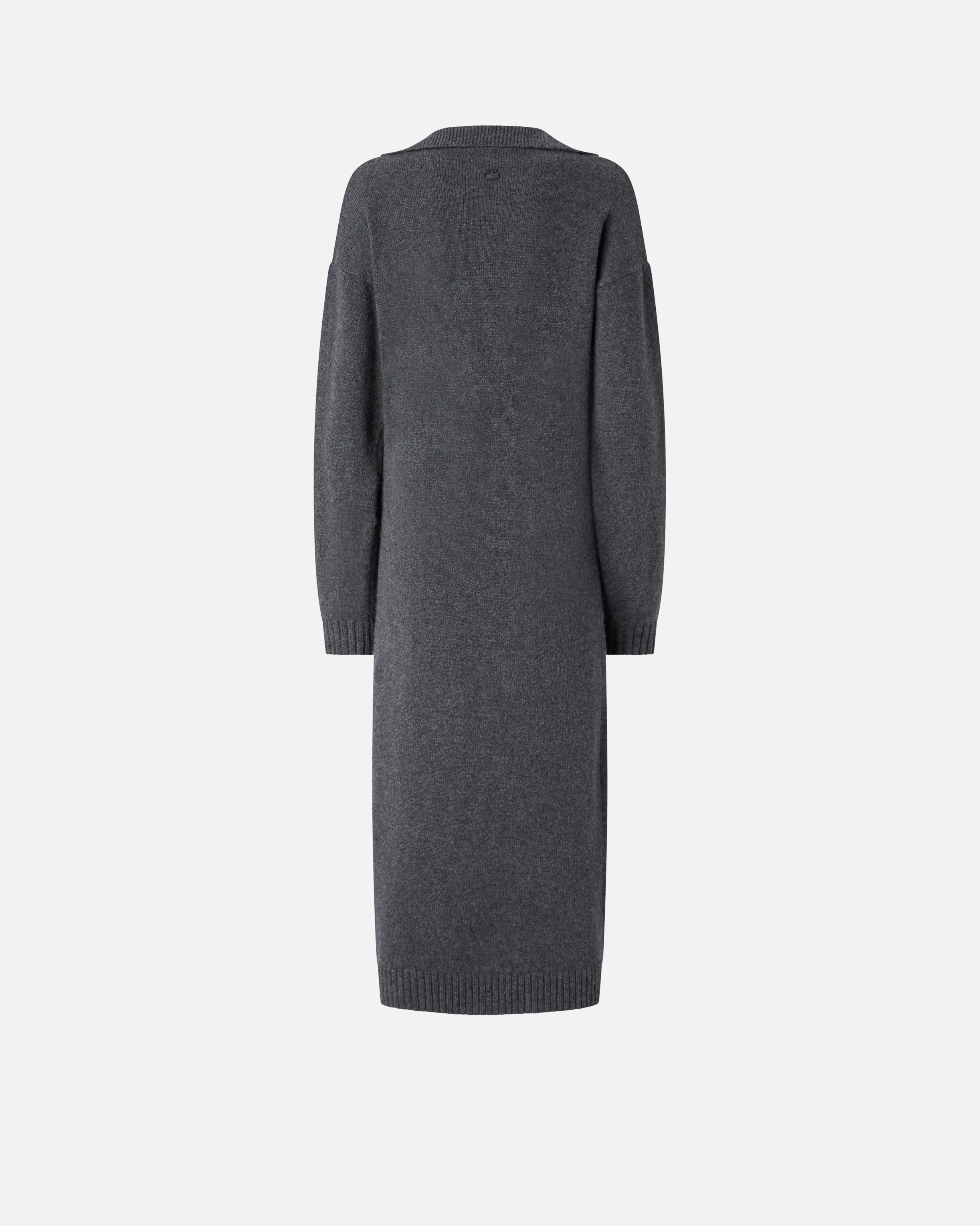 LONG CASHMERE BLEND KNIT DRESS - 6