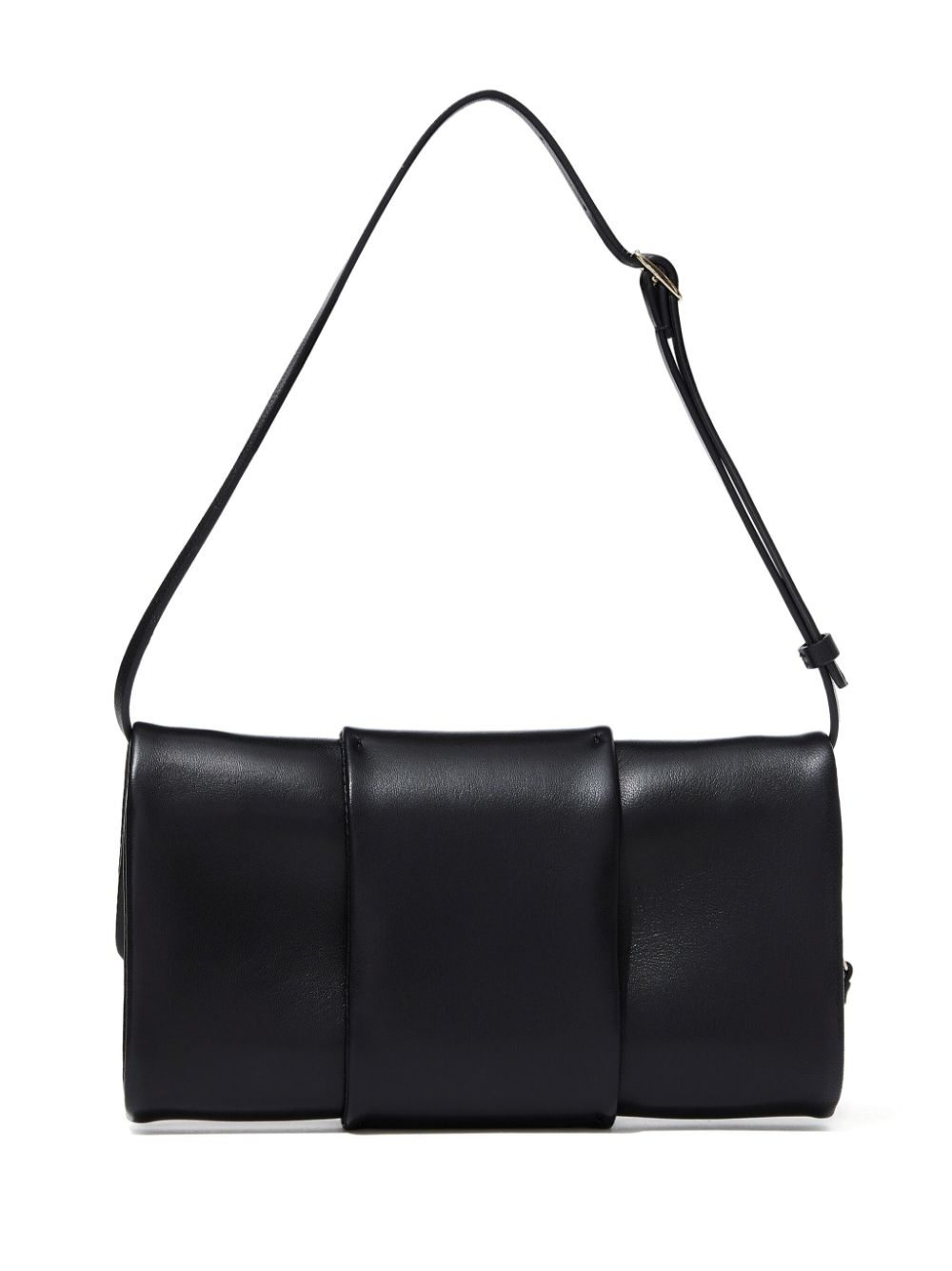 Flip leather shoulder bag - 4