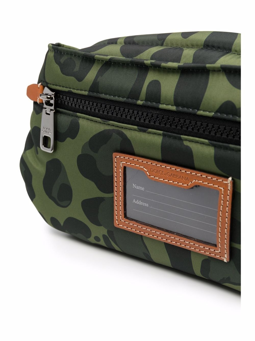 camouflage-print belt bag - 4