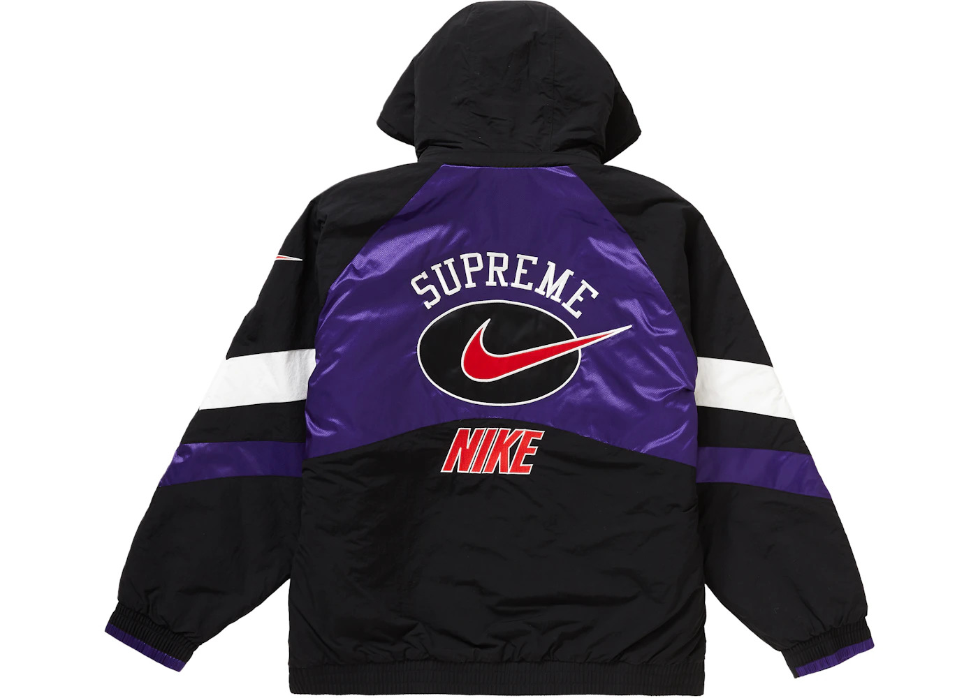 Supreme Nike Hooded Sport Jacket Purple - 3