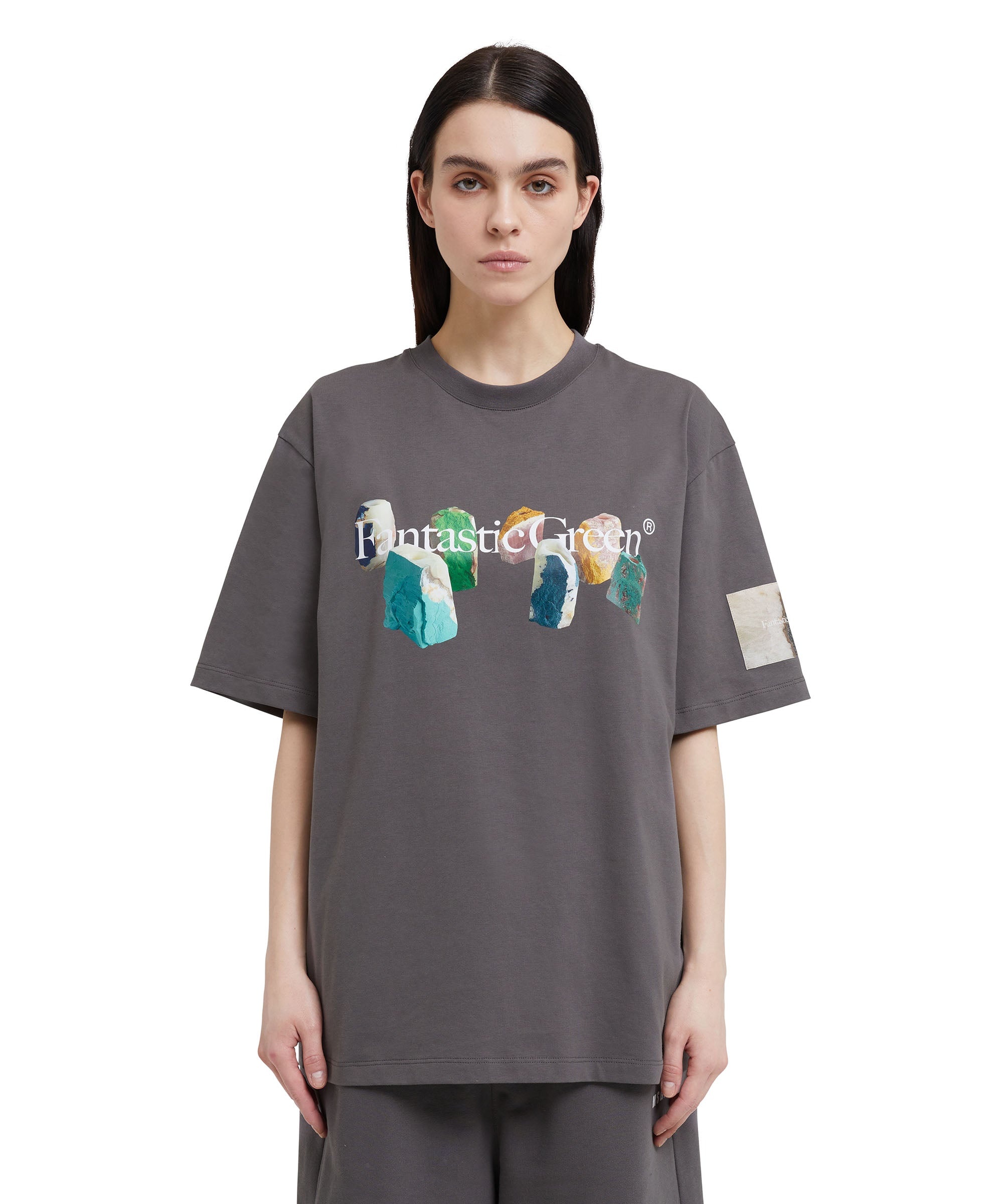 "FANTASTIC GREEN INVERSE SERIES" organic jersey cotton T-Shirt - 6
