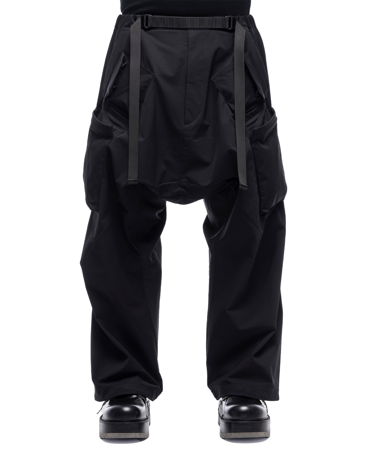 acronymアクロニウム P30A-DS P30A-DS SCHOELLER DRYSKIN ULTRAWIDE CARGO TROUSERS BLACK