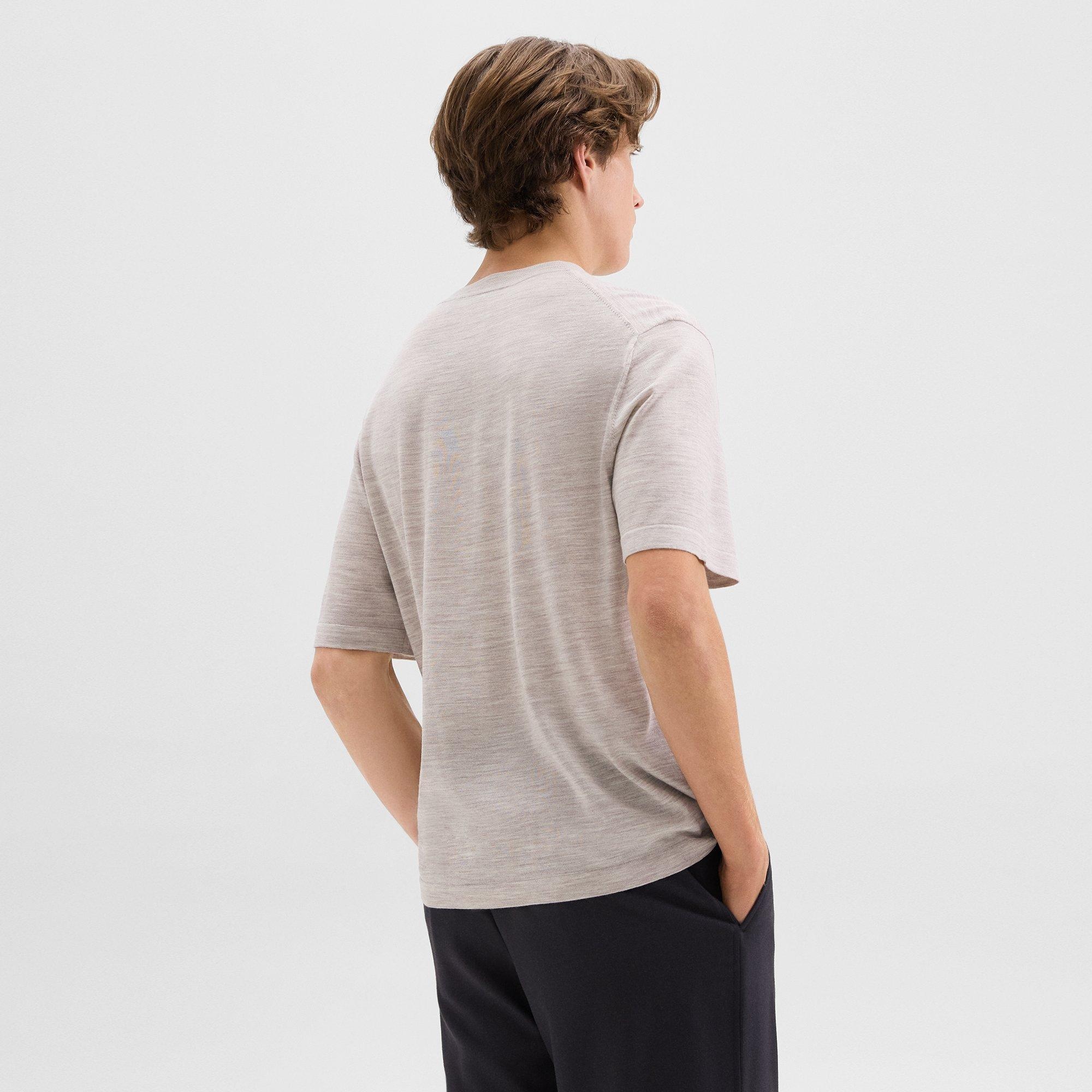 Relaxed Tee in Regal Wool - 4