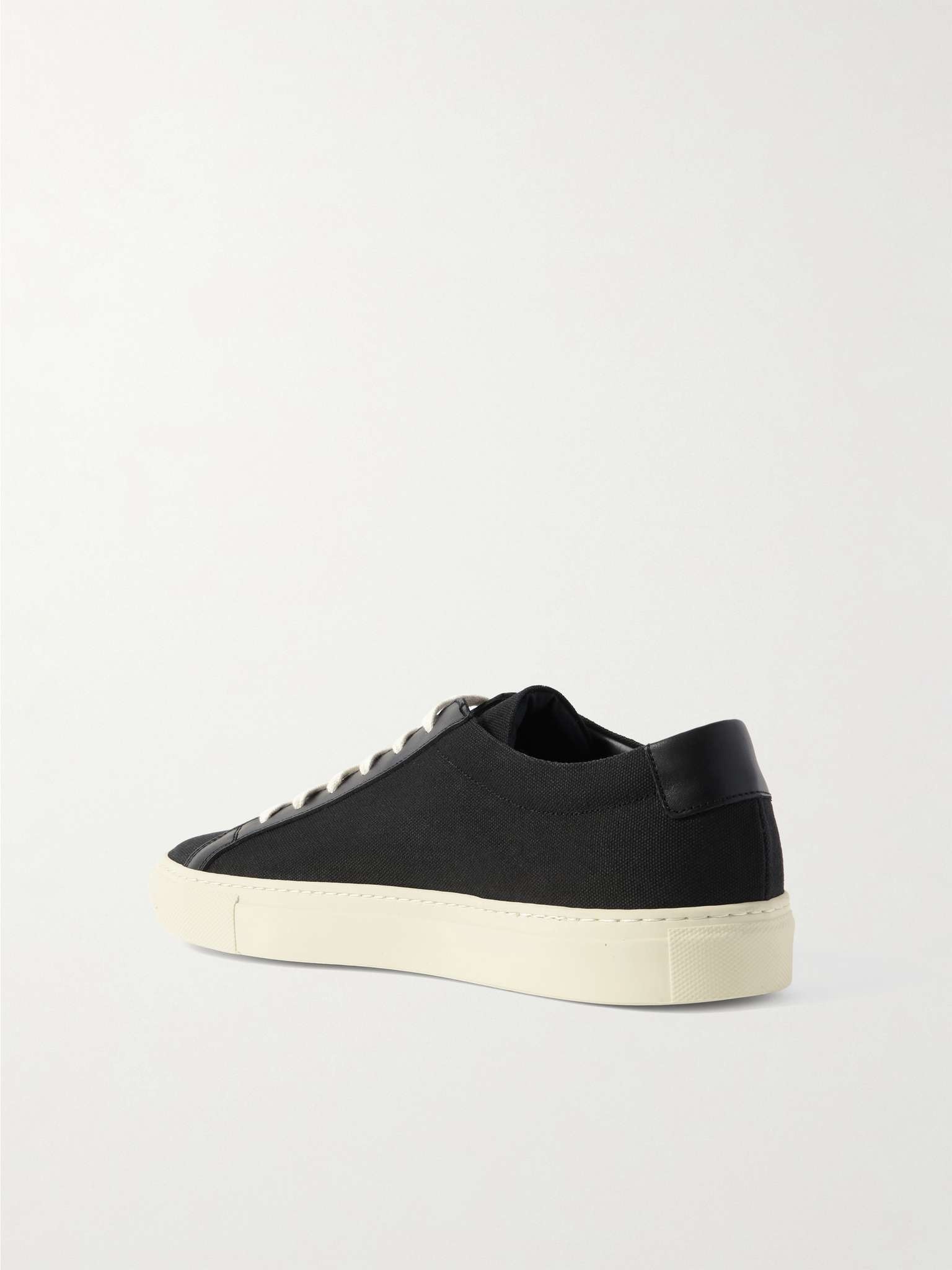 Original Achilles Leather-Trimmed Canvas Sneakers - 4