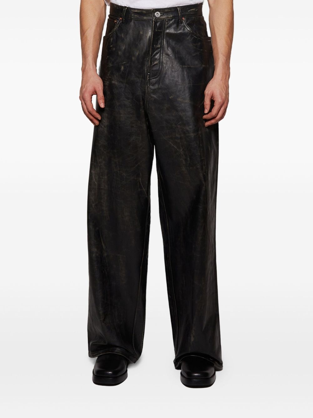 leather trousers - 3
