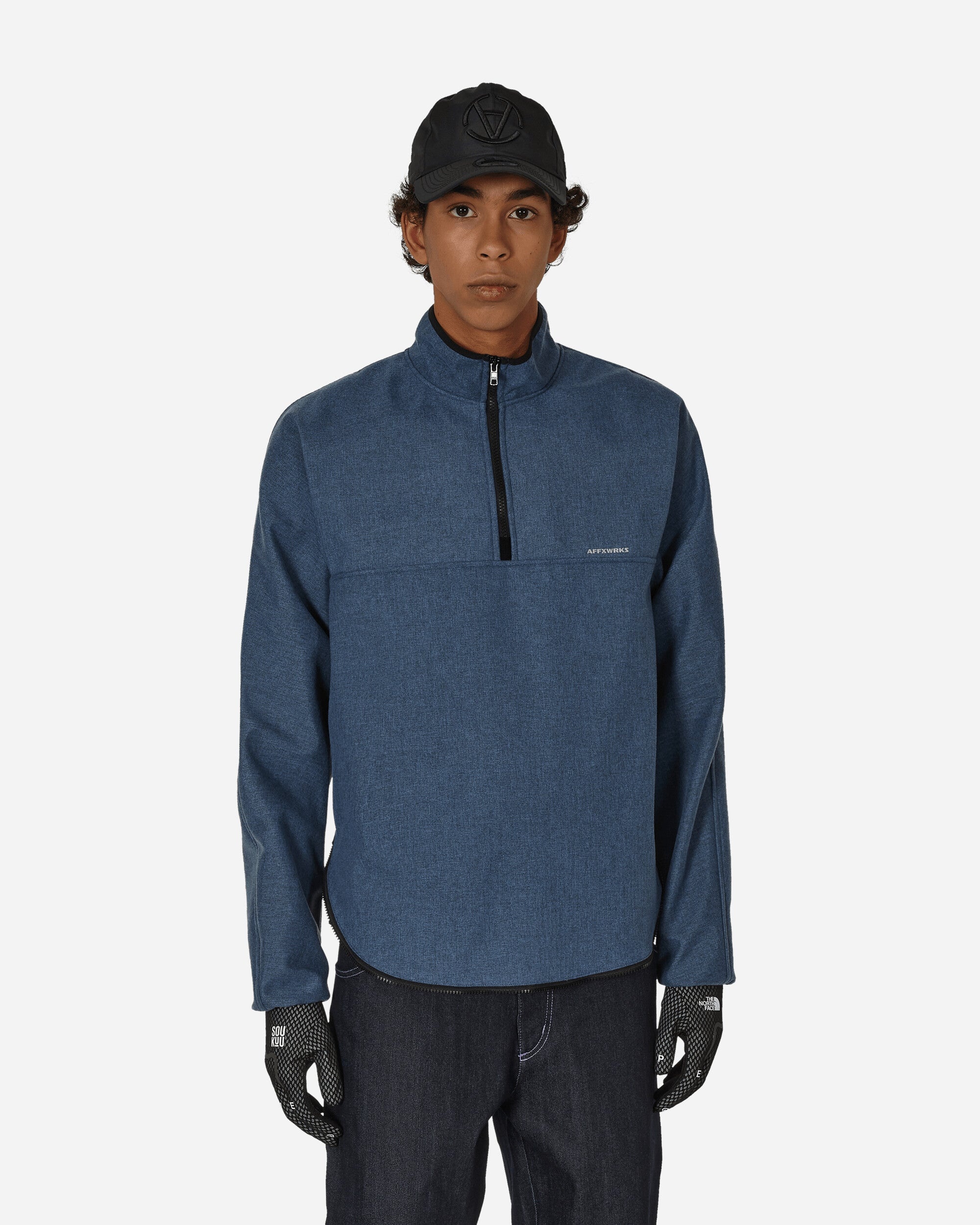 Bag Jacket Peppered Blue - 1