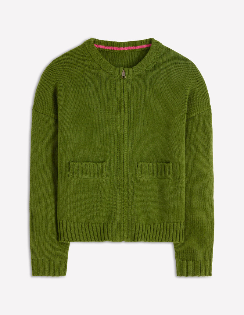 Maya Zip Up Jacket-Herb Garden 1