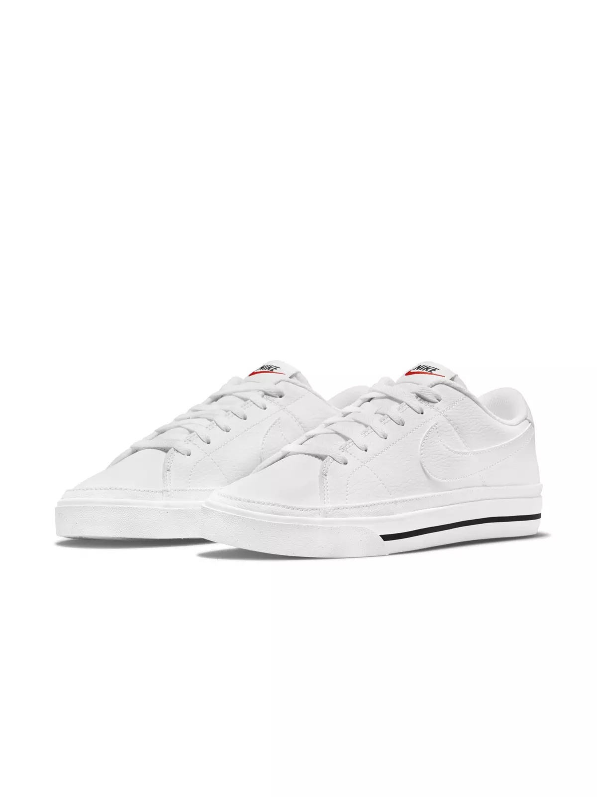 Court Legacy Next Nature "White/White/Black/Volt" Women's Shoe - 3