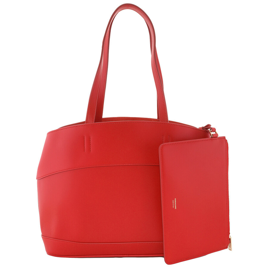 Ferragamo Logo-Print Charming S Tote Bag - 5