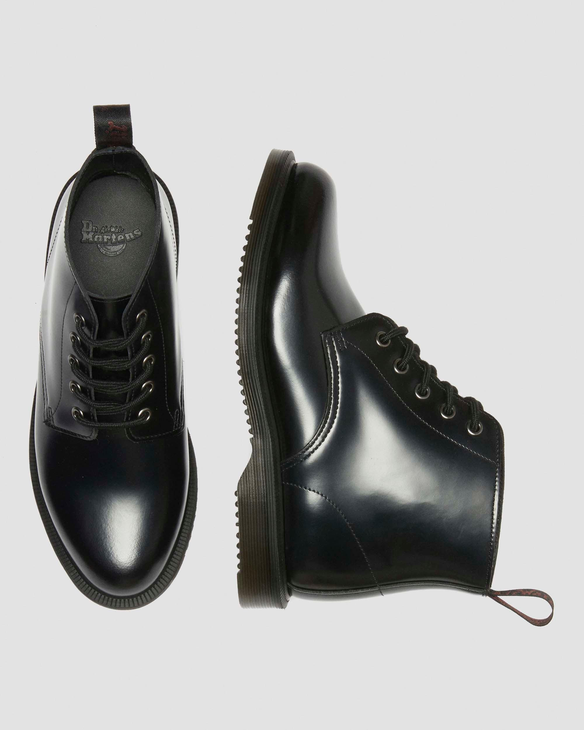 Emmeline Smooth Lace Up Boots - 10