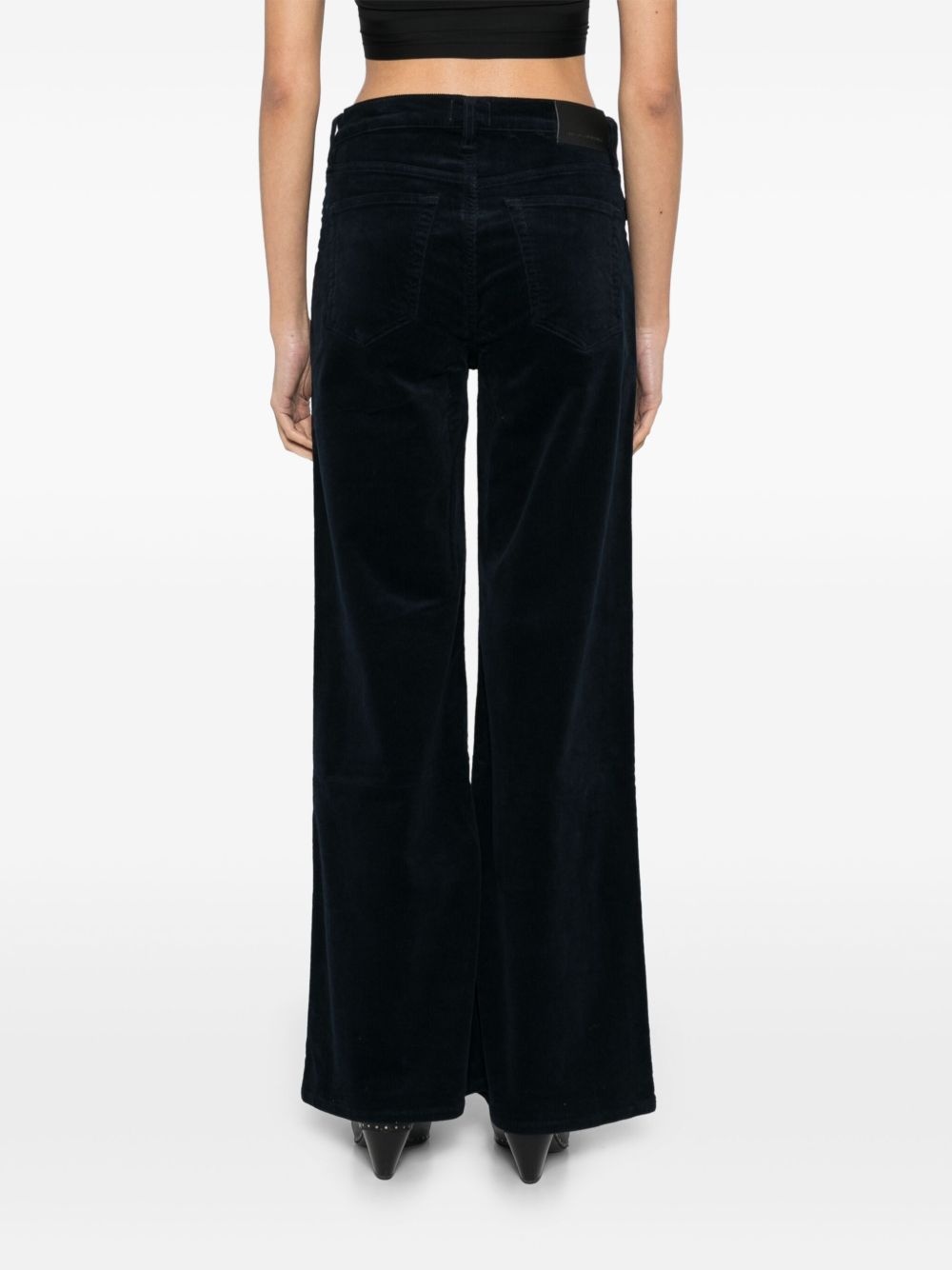 Raven wide-leg trousers - 4