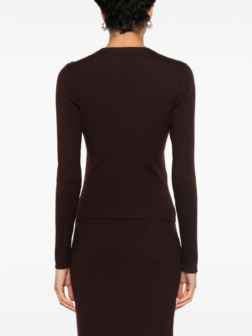 ribbed-knit top - 4
