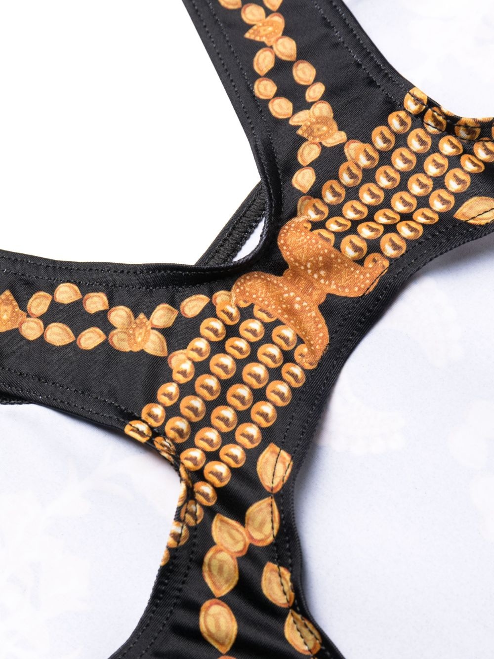 Ornament print swimsuit - 3