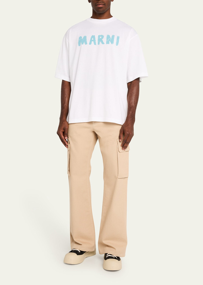 Marni Men's Brushed Logo T-Shirt outlook