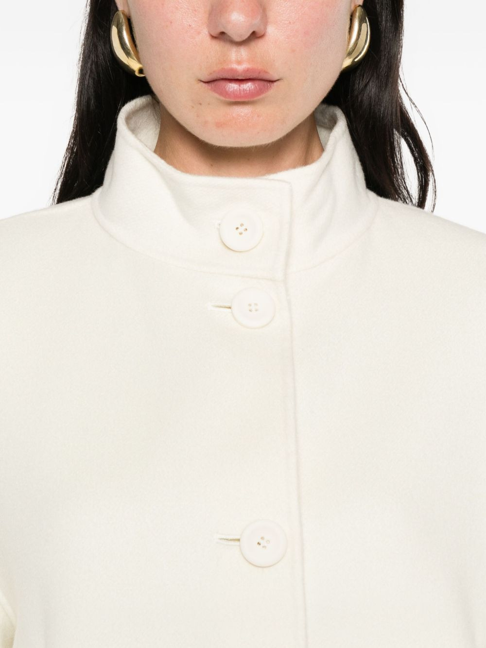 short-sleeve button jacket - 5