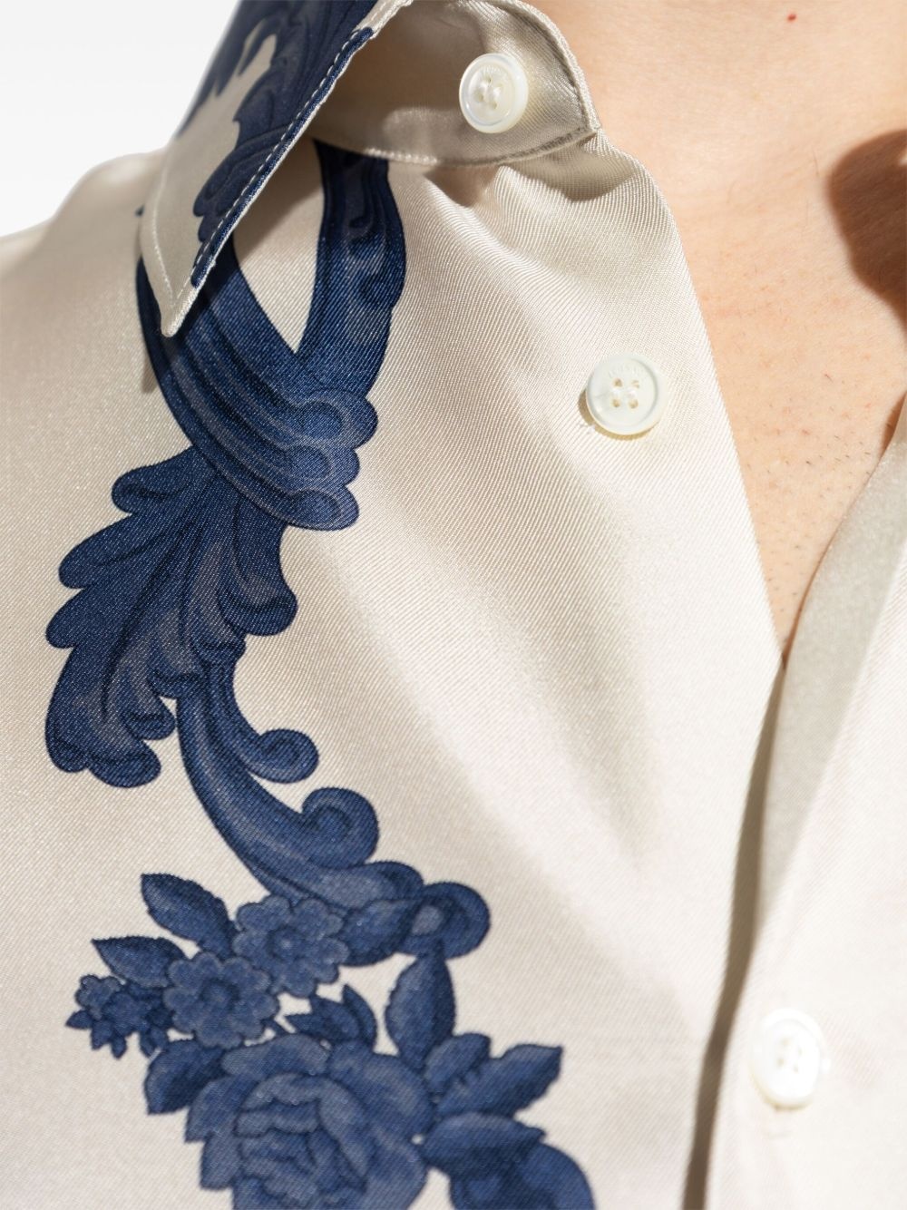 Medusa Cameo-print shirt - 5