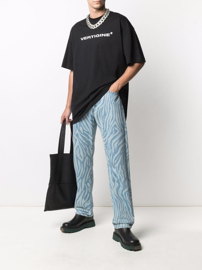 MSGM logo crew-neck T-shirt outlook