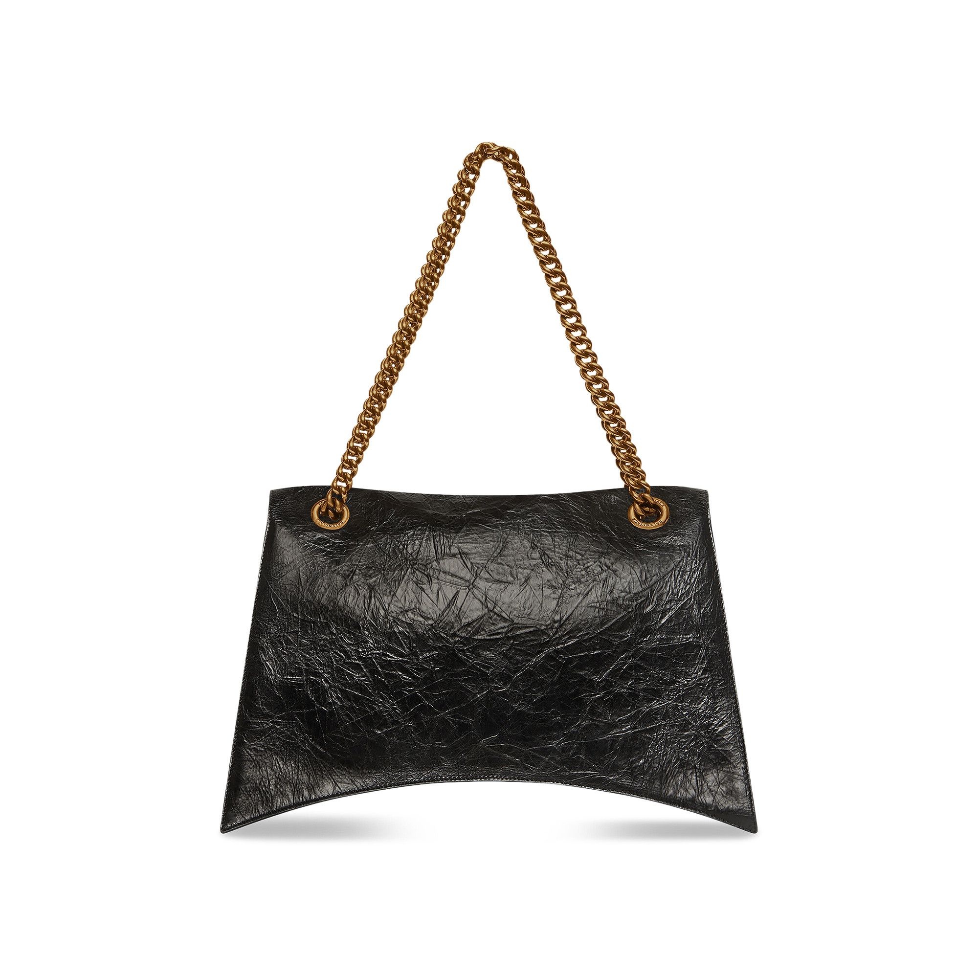 Balenciaga Large Crush Chain Shoulder Bag 'Black' - 2