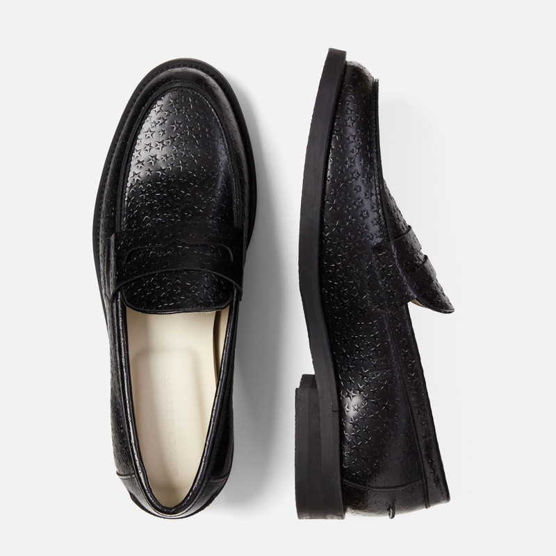 Wilde Black Star Penny Loafer - Men's 5
