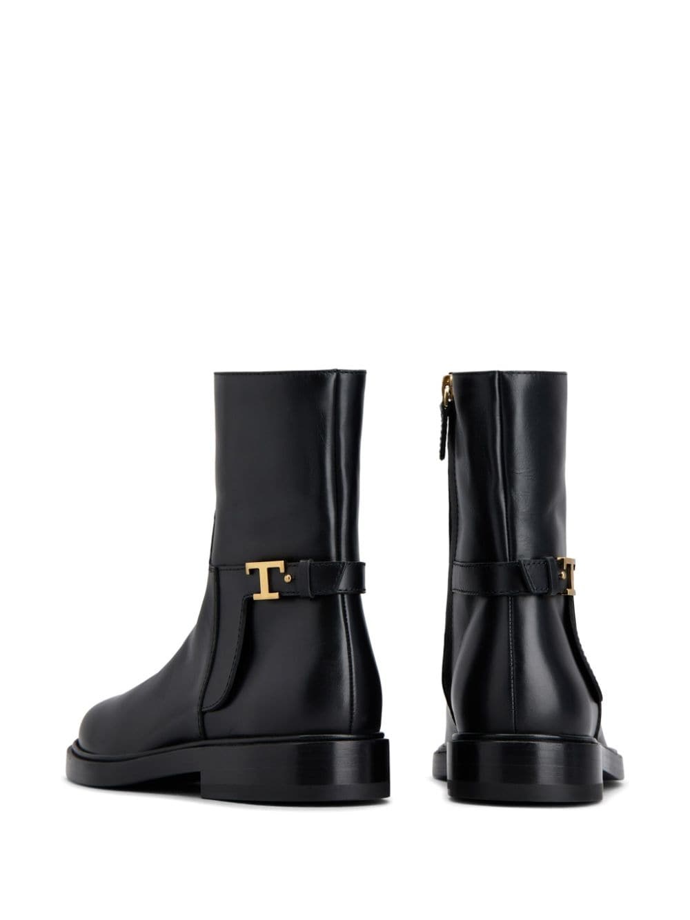 T Timeless leather ankle boots - 3