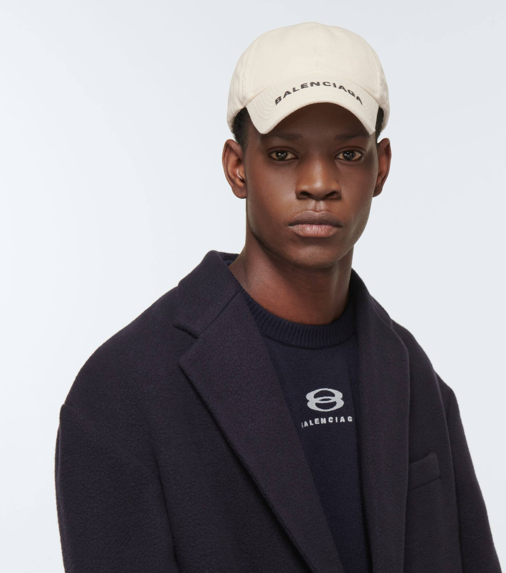 Logo cotton baseball cap - 2