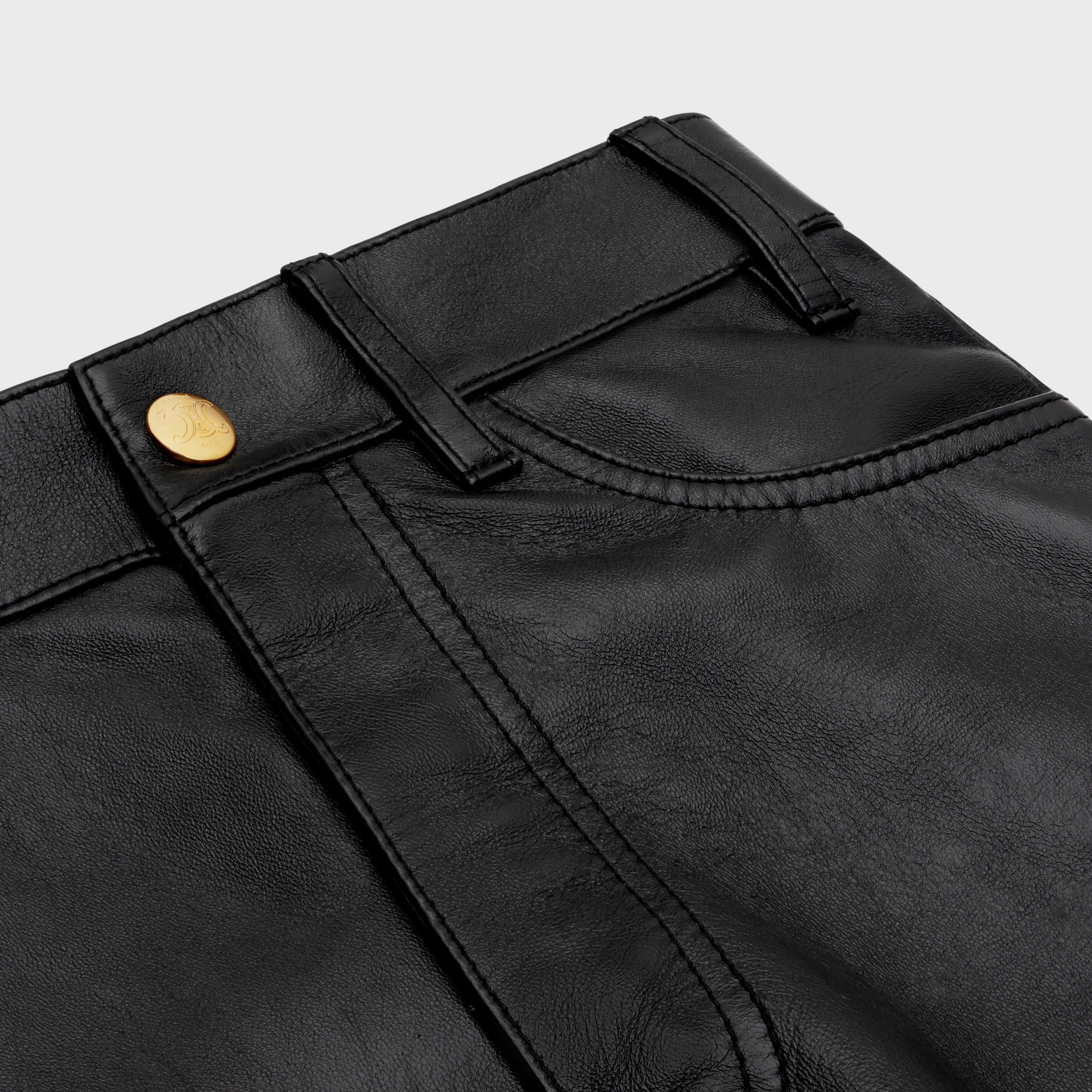 KITTY JEANS IN SOFT LAMBSKIN - 3