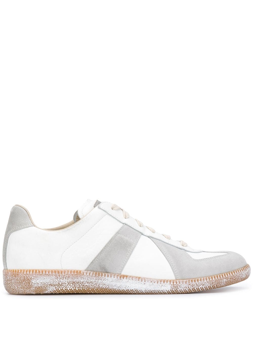 Replica low-top leather sneakers - 1