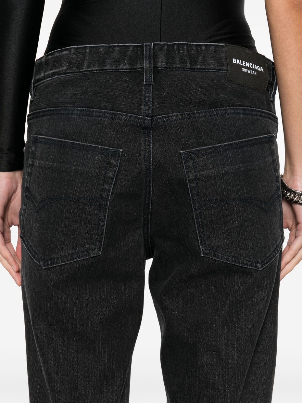 flared skiwear jeans - 5