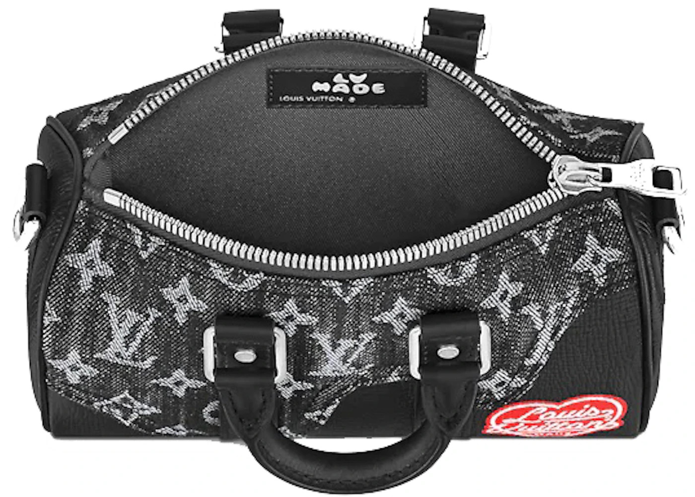 Louis Vuitton x Nigo Keepall XS Monogram Black - 3