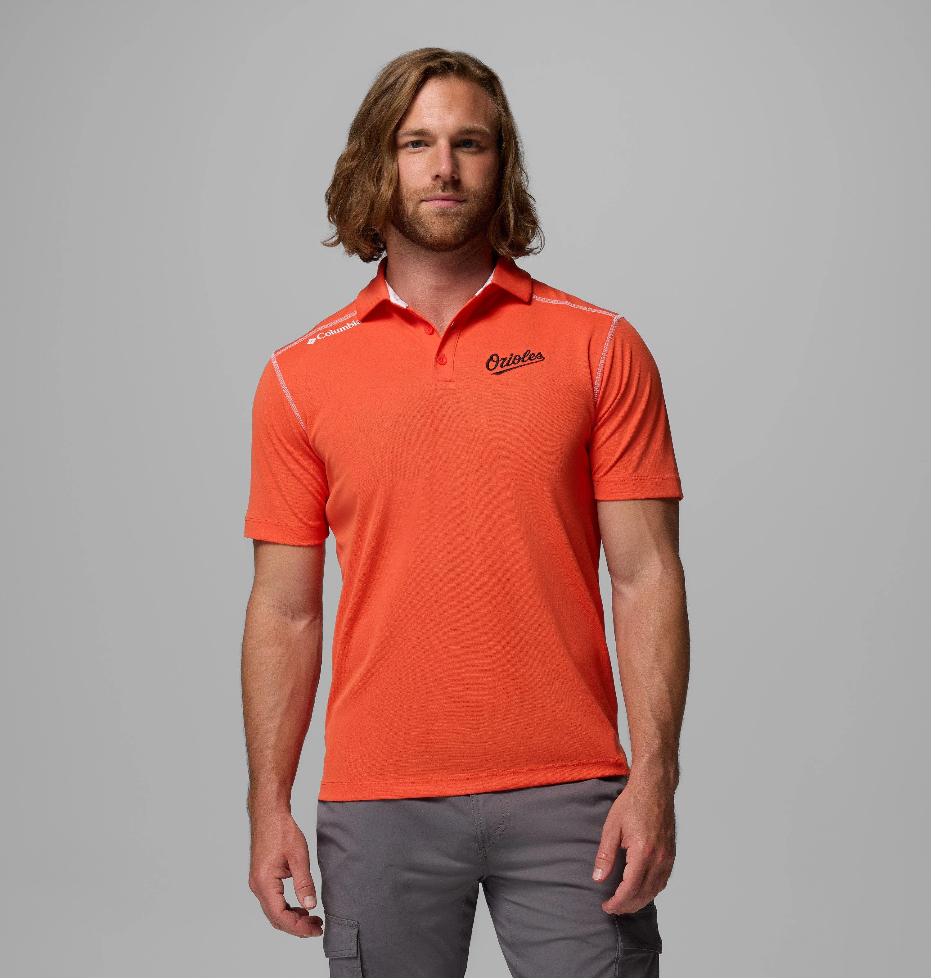 Men's Shotgun Polo - Baltimore Orioles - 1