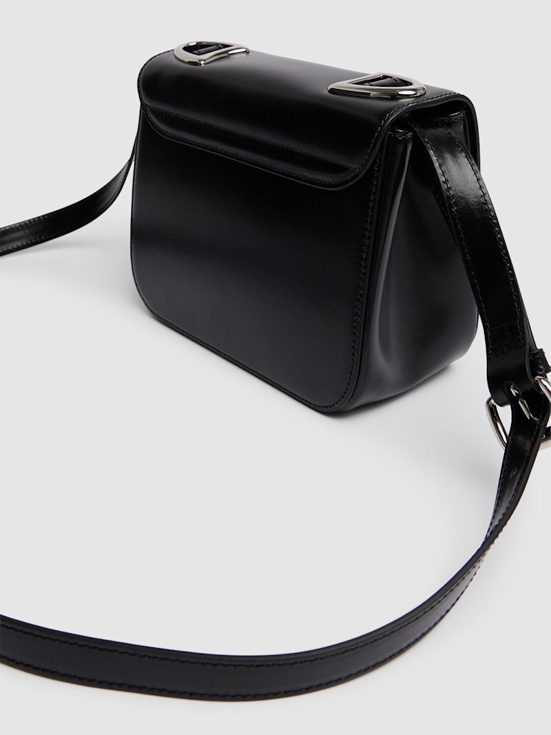 Linda silky leather crossbody bag - 4